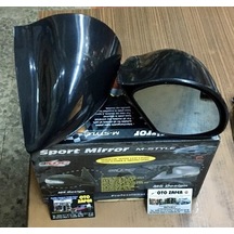 Carub Ayna Dış Z3 Model Mavi Camlı Siyah