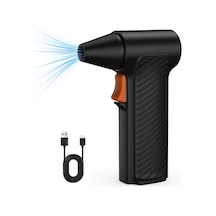 110000 Rpm Kablosuz Elektrikli Hava Üfleyici, Bilgisayar Ve Araç Temizliği İçin Pratik Çözüm Siyah Siyah Siyah