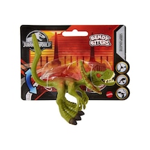 Jurassic World Dinozor Figür Dilophosaurus Bendy Biters Mattel Lisanslı Orjinal Oyuncak