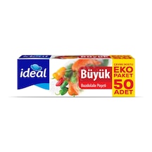 3 Adet İdeal Buzdolabı Poşeti Büyük 50'li