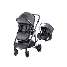 Babycare Bc305 Zeta Travel Sistem Bebek Arabası Gri