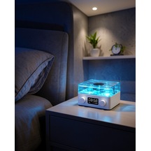 Gece Lambalı Stereo Bluetooth Hoparlör Uuczzzgramafonspeaker-32