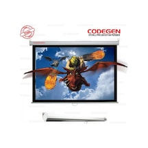 CODEGEN AX18 180x180 Storlu Projeksiyon Perdesi