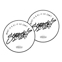 Ortofon Slipmat Scratch Plak Keçesi (2 Adet)