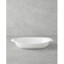 Elise Porselen Fırın Kabı 36 Cm Beyaz