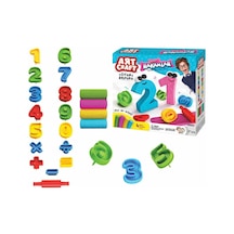 03552 3d Rakamlar Hamur Set 200gr Çok Renkli
