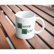 Breaking Bad Science Baskılı Kupa Bardak Hediyelik Çay Kahve Kupası Coffee Mug Beyaz - Çok Renkli