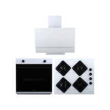 Alveus AF850 - A10 - AD07 Beyaz Ankastre Set