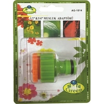 Hortum Adaptörü 1/2-3/4 Ag-1014 Al-Fa Green