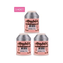 3 Adet Altınbaşak Oya Ve Dantel İpi 20 Gr - Royaleks - No: 715 Çok Renkli
