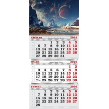 2026 Yılı Gemici Takvimi- Uzay Ve Gökyüzü