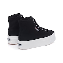 Superga 2708 Hi Top Kadın Siyah Bilekli Sneaker Siyah-29
