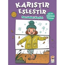 Mevsimleri Keşfet-Karıştır Eşleştir - M. Sacide Kafalı - Sincap Kitap