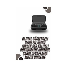 Tws Bluetooth Kulaklık 5.0 Bluetooth Bağlantılı Dokunmatik Kontrol Özelliği -