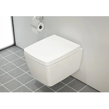 Metropole 7672b003-0559 Rim-ex Asma Klozet, VitrA Metropole Soft Klozet Kapağı 90-003-009