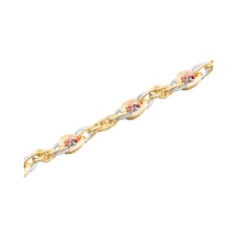 Tektaş - Altın 14 Ayar Hollow Bileklik N11.2582 Sarı Altın
