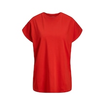 Jjxx Jxastrıd Boxy Sl Every Te Kırmızı Kadın Kısa Kol T-shirt 000000000101993468 Kırmızı