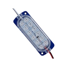Powermaster Parlak Yanıp Sönen Mavi 24 Volt 1.2 Watt 2835 Modül Led Altın