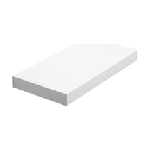 Vasagle Duvar Rafı, Kitaplar, Resimler, Dekorasyon, Asılı Raf, 40 X 20 X 3,8 Cm, Ofis Rafı, Mdf, Oturma Odası, Mutfak, Koridor, Yatak Odası, Banyo İçin, Beyaz Lws24wt 50 x 22