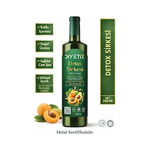 Diyetix Detox Sirke 250 Ml Doğal Fermente, Katkısız & Şekersiz Günlük Kullanım