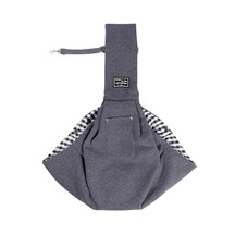 Taşınabilir Büyük Kapasiteli Evcil Hayvan Çantası-koyu Gri