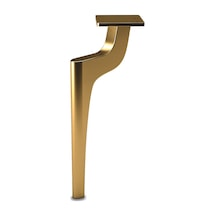 Zarif Metal Ayak 14cm Altın Renk Koltuk Tv Ünite Şifonyer Dolap Puf Komidinmodern Mobilya Ayağı Gold