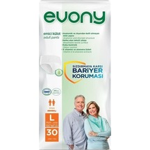 Evony Emici Külot L Beden 100-150 Cm 30'Lu