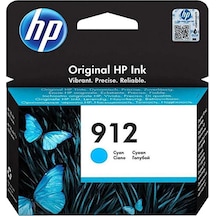 Hp 912 Cyan Mavi Kartuş 3yl77a Kdo