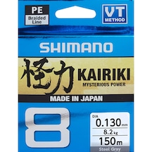 Shimano Shimano Kairiki 8 150m Steel Gray  0.160mm/10.3kg Steel G