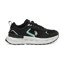 U.S. Polo Assn. 4M JACKY WMN 4FX Kadın  Siyah Sneaker