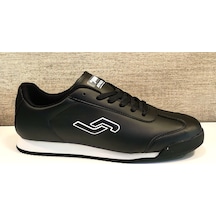 Jump 28165 Bayan Sneaker Spor Ayakkabı Siyah / Beyaz Bej