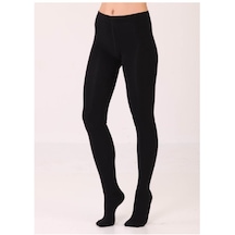 Thermoform Kadın Bambu Külotlu Çorap Siyah (479779120)