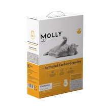 Molly Aktif Karbon Granüllü Topaklaşan Kedi Kumu 10 L