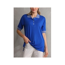 Çınar Boutique Polo Yaka Mavi T Shirt Mavi Mavi