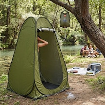 Otomatik Kamp Giyinme Çadırı 120x120x190 Cm Pop-up Duş, Tuvalet & Soyunma Kabini Çok Renkli