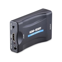 Ally 1080p Scart Hdmı Dönüştürücü Ses Video Adaptörü-siyah- 5775