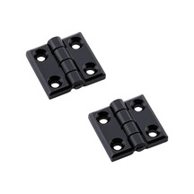 Siyah Metal Mini Yaprak Menteşe 30x30mm Dayanıklı Mobilya Kapı Dolap Çekmece Kapak Aksesuar Bağlantı