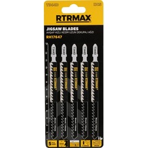 Rtrmax Rh17647 Ahşap Hızlı Kesim Uzun Dekupaj Ağzı - T344d Model 132 Mm - 5 Adet