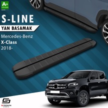 S-Dizayn Mercedes X-Class S-Line Siyah Yan Basamak 203 Cm 2018 Üz