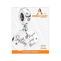 Sisters Charm Gümüş Kaplama