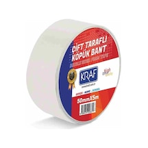 Kraf Çift Taraflı Köpük Bant 50Mmx5M