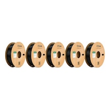 Esun Pla+hs Siyah Filament Beşli Kutu 1,75mm 1kg - Bisiparisver