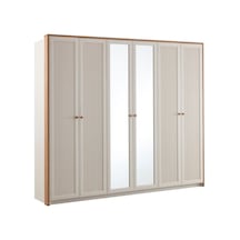 Alaçatı 6 Kapılı Dolap