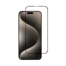 Bzontech iPhone Apple 15 Pro Max Uyumlu 9D Tam Kaplayan Kavisli Ekran Koruyucu