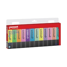 Kitabevimden-Penmark Fosforlu Kalem 12'li Karışık Renk 6 Pastel+ 6 Neon