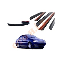 Fiat Siena Uyumlu Bagaj Üstü Spoiler Mat Siyah