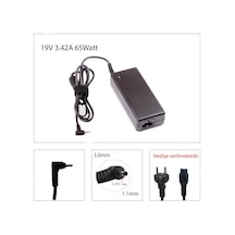 Acer Uyumlu 3.0mm - 1.1mm / 19v - 3.42a 65w Notebook Adaptör
