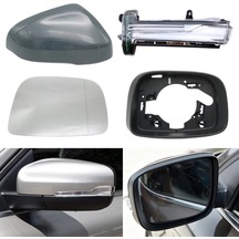 Adet Lens Sol Kanat Kapı Dikiz Aynası Lensi Isıtma Dönüş Sinyal Işığı Yan Ayna Krom Çerçeve Volvo Xc60 2014-2017