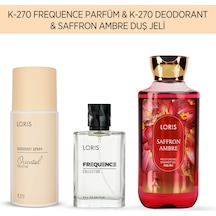 K-270 Parfüm & K-270 Deodorant & Saffron Ambre Duş Jeli Oryantal