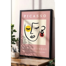 Pablo Picasso Musee D' Orsay Çerçeveli Tablo - Eklektik Tarz Duvar Dekoru